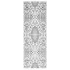 Vidaxl buitenkleed arakil 80x250 cm polypropeen lichtgrijs