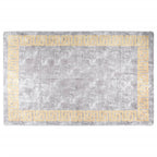 Vidaxl vloerkleed wasbaar anti-slip 160x230 cm grijs