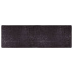Vidaxl vloerkleed wasbaar anti-slip 80x300 cm antracietkleurig