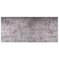 Vidaxl vloerkleed wasbaar 80x300 cm grijs