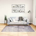 Vidaxl vloerkleed wasbaar 120x180 cm grijs
