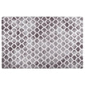 Vidaxl vloerkleed wasbaar 160x230 cm grijs en wit