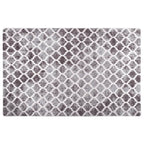 Vidaxl vloerkleed wasbaar 160x230 cm grijs en wit