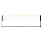 Vidaxl badmintonnet verstelbaar 500x103x94-158 cm metaal