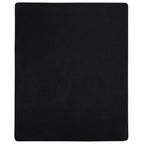 Vidaxl hoeslaken jersey 180x200 cm katoen zwart