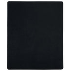 Vidaxl hoeslakens 2 st jersey 180x200 cm katoen zwart