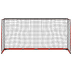 Vidaxl voetbaldoel 366,5x91x183 cm staal