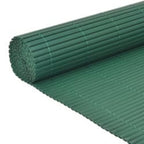 Vidaxl tuinafscheiding dubbelzijdig 110x400 cm groen