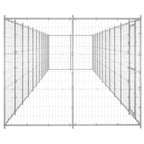 VidaXL Hondenkennel 26,62 m² gegalvaniseerd staal