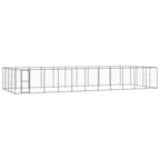 VidaXL Hondenkennel 53,24 m² staal