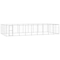 VidaXL Hondenkennel 43,56 m² gegalvaniseerd staal