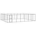 VidaXL Hondenkennel 50,82 m² staal