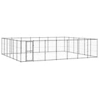 VidaXL Hondenkennel 50,82 m² staal