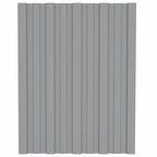 VidaXL Dakpanelen 36 st 60x45 cm gegalvaniseerd staal grijs
