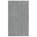 VidaXL Dakpanelen 12 st 80x45 cm gegalvaniseerd staal zilverkleurig