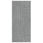 VidaXL Dakpanelen 12 st 100x45 cm gegalvaniseerd staal zilverkleurig