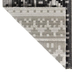 VidaXL Buitenkleed platgeweven 80x150 cm donkergrijs