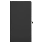 Vidaxl zadelkast 53x53x105 cm staal antracietkleurig