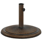 Vidaxl parasolvoet 45x45x30 cm gietijzer bronskleurig