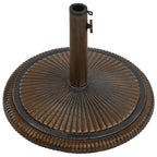 Vidaxl parasolvoet 45x45x30 cm gietijzer bronskleurig