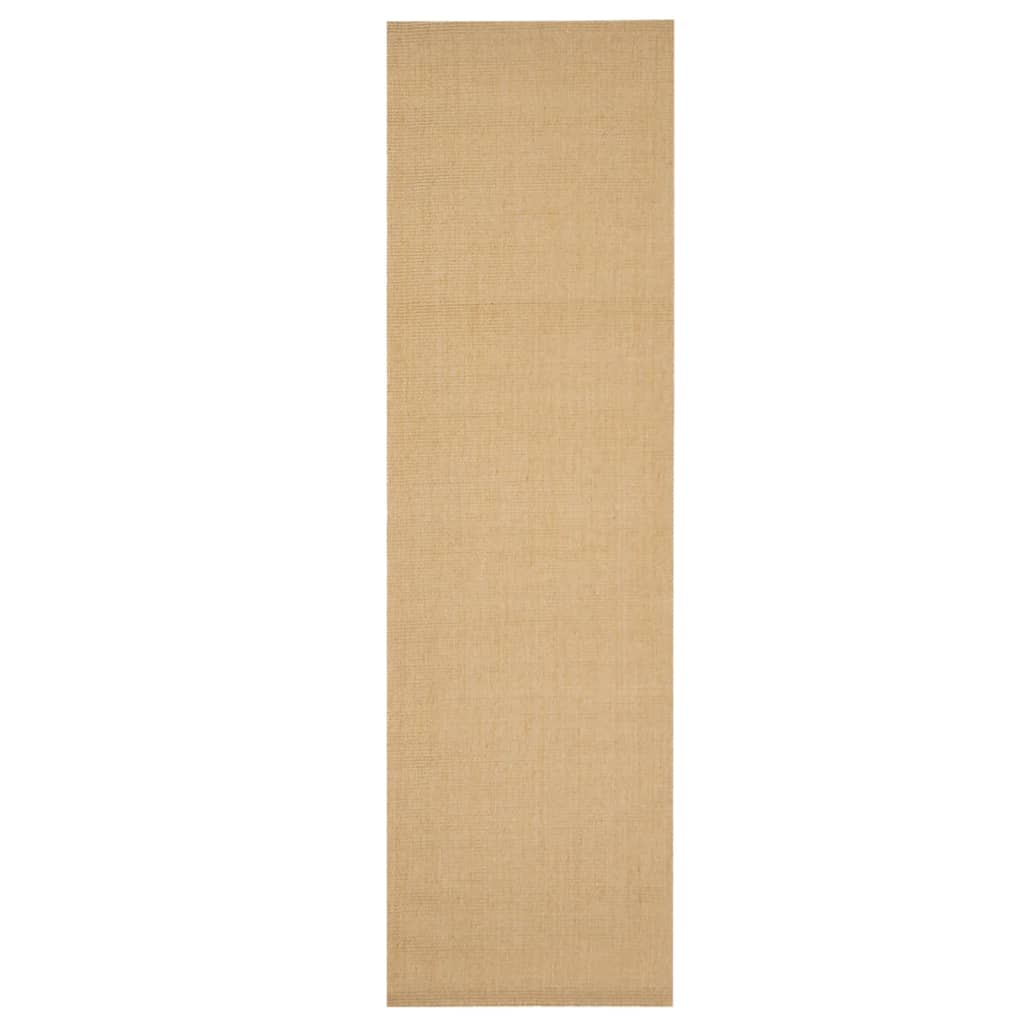 Vidaxl vloerkleed 100x350 cm natuurlijk sisal