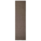 Vidaxl vloerkleed 80x300 cm natuurlijk sisal bruin