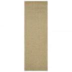 VidaXL Vloerkleed 66x200 cm natuurlijk sisal groen