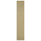 Vidaxl vloerkleed 66x350 cm natuurlijk sisal groen