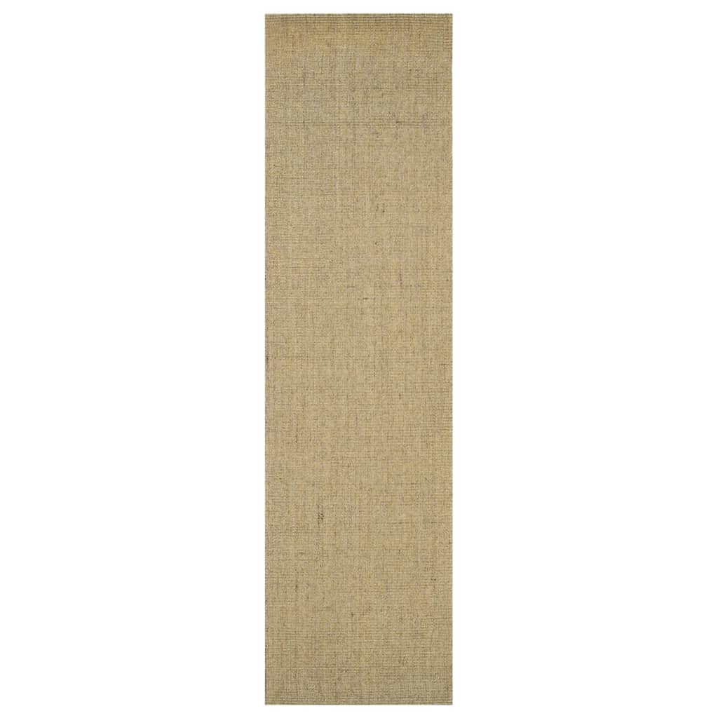 Vidaxl vloerkleed 80x300 cm natuurlijk sisal groen