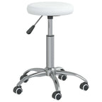 Vidaxl massagekruk kunstleer wit