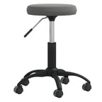 Vidaxl massagekruk fluweel donkergrijs