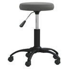 Vidaxl massagekruk fluweel donkergrijs