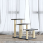 VidaXL Kattenmeubel met sisal krabpalen 50,5 cm lichtgrijs
