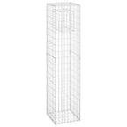 Vidaxl schanskorf paal 40x40x180 cm ijzer