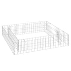 Vidaxl gabion plantenbak verhoogd 100x100x20 cm gegalvaniseerd staal