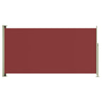 VidaXL Tuinscherm uittrekbaar 160x300 cm rood