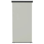 VidaXL Balkonscherm 122x250 cm grijs
