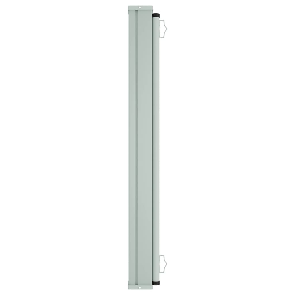 VidaXL Tuinscherm uittrekbaar 160x600 cm grijs