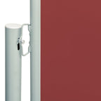 Vidaxl tuinscherm uittrekbaar 180x600 cm rood