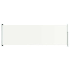 Vidaxl tuinscherm uittrekbaar 200x600 cm crème