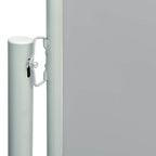 Vidaxl tuinscherm uittrekbaar 200x600 cm grijs