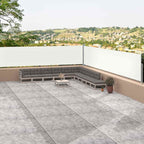 Vidaxl windscherm uittrekbaar 117x1200 cm crèmekleurig
