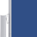 Vidaxl windscherm uittrekbaar 117x1200 cm blauw