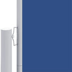 Vidaxl windscherm uittrekbaar 160x1200 cm blauw