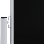 Vidaxl windscherm uittrekbaar 200x1200 cm zwart