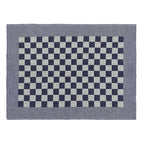 Vidaxl keukendoeken 10 st 50x70 cm katoen blauw en wit