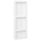 Vidaxl douchenis met 3 vakken 41x99x9 cm hoogglans wit