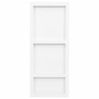 Vidaxl douchenis met 3 vakken 41x99x9 cm hoogglans wit