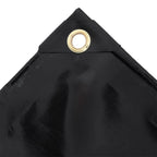 Vidaxl dekzeil 650 g m² 3x3 m zwart