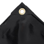 Vidaxl dekzeil 650 g m² 4x4 m zwart